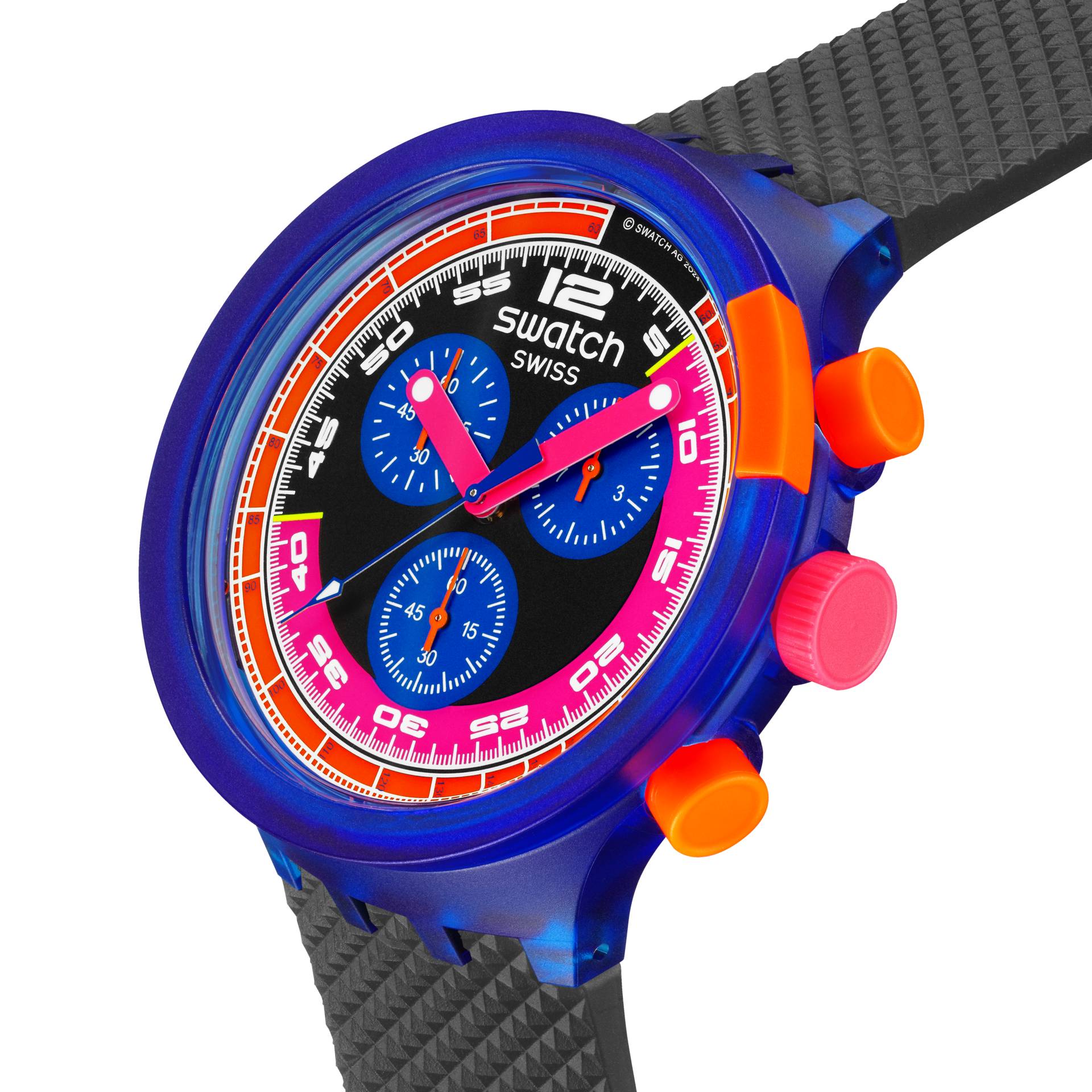 Orologio Unisex Swatch Neon Party To The Max SB06N102